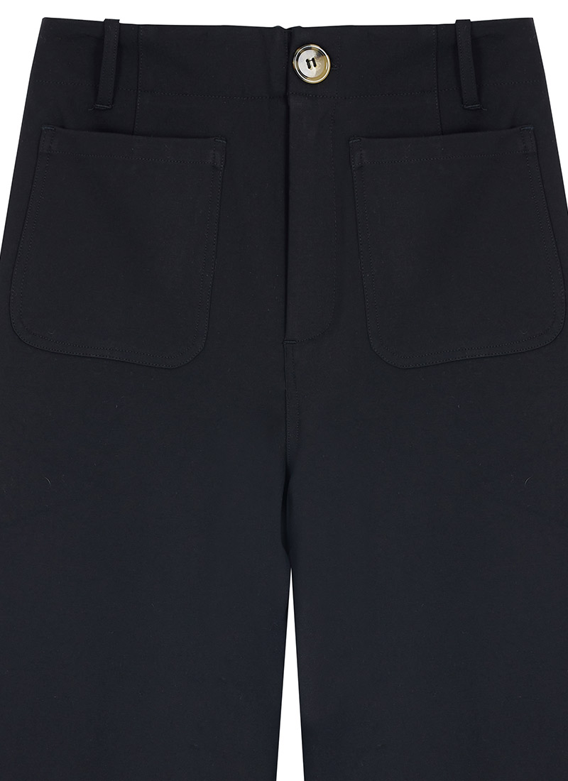 Pippa Black High Waist Trousers